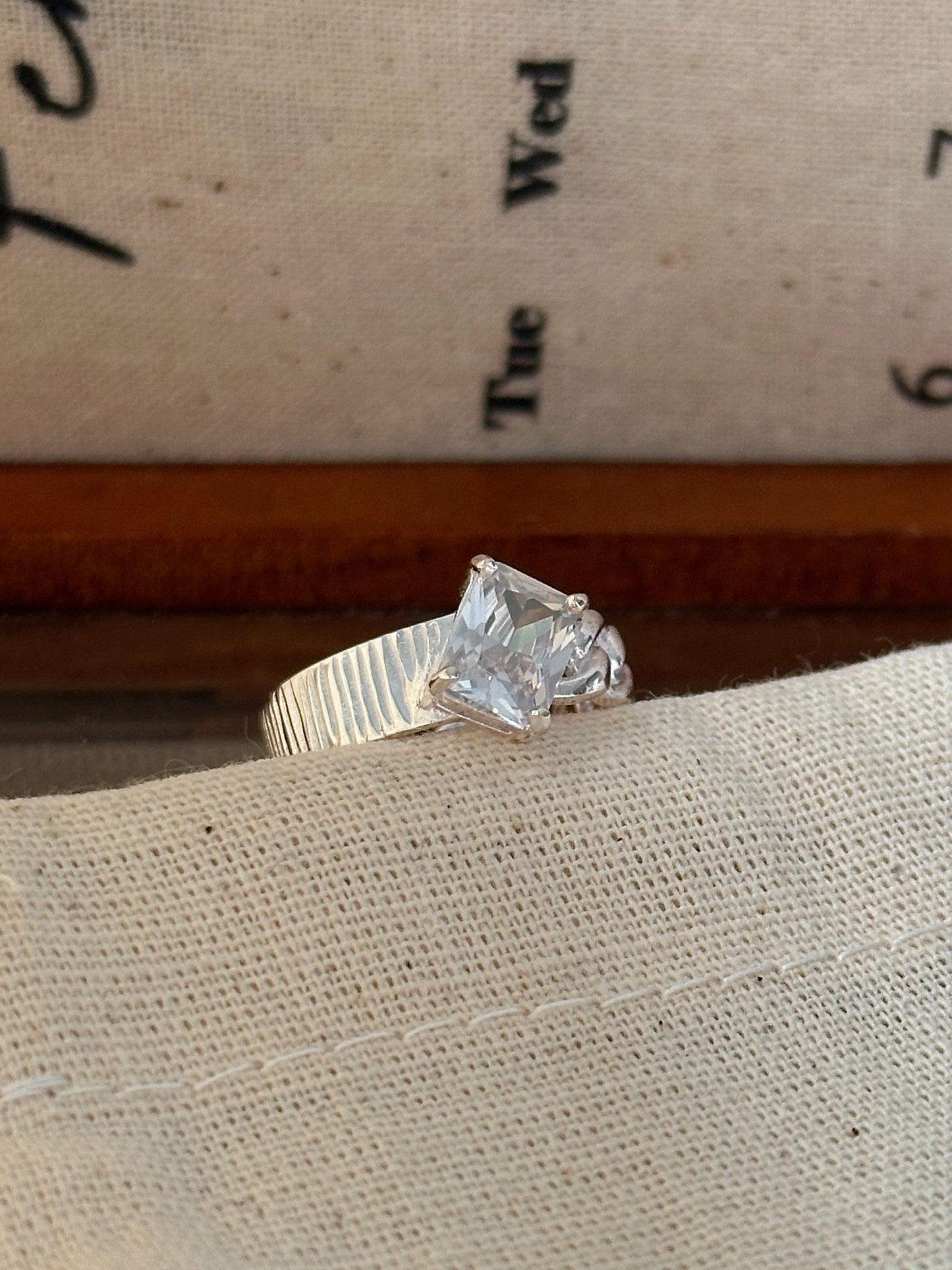 S925 Silver Zirconia Ring