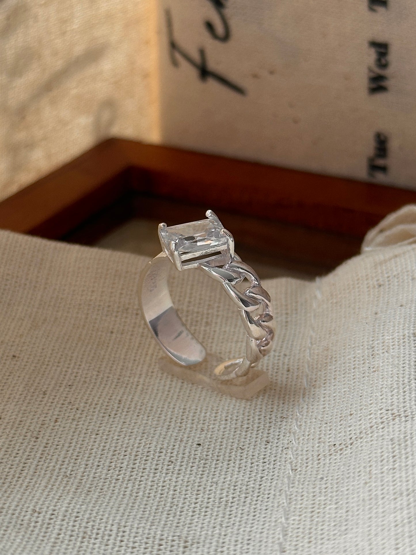 S925 Silver Zirconia Ring