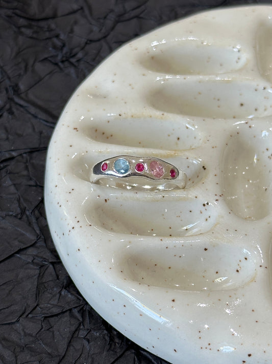 Lil Pink Dots | Handmade | Size US 7